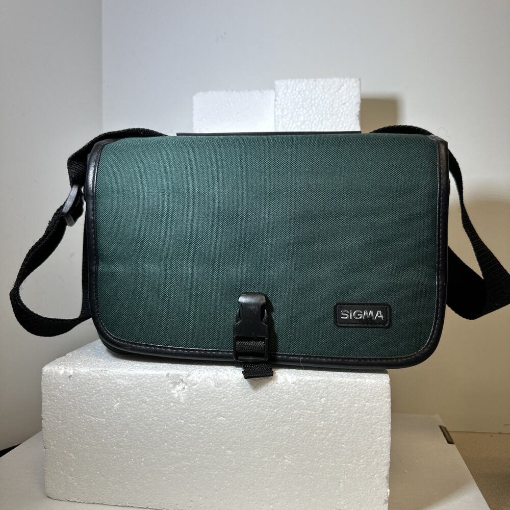 SIGMA Camera GADGET COMPARTMENT Shoulder CARRYING Bag GREEN NEW GENUINE SIGMA